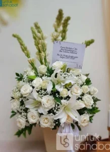 Bunga meja 63 florist tangerang