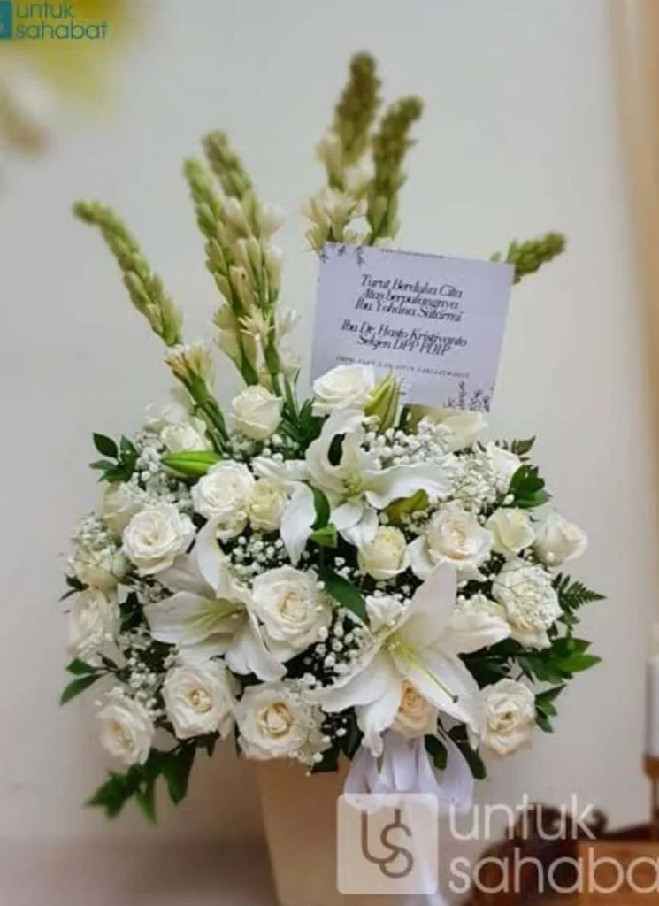 Bunga meja 63 florist tangerang