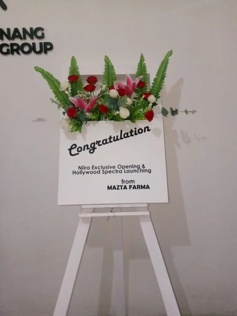 Bunga papan flower box