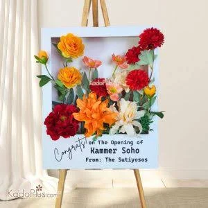 Bunga papan flower box