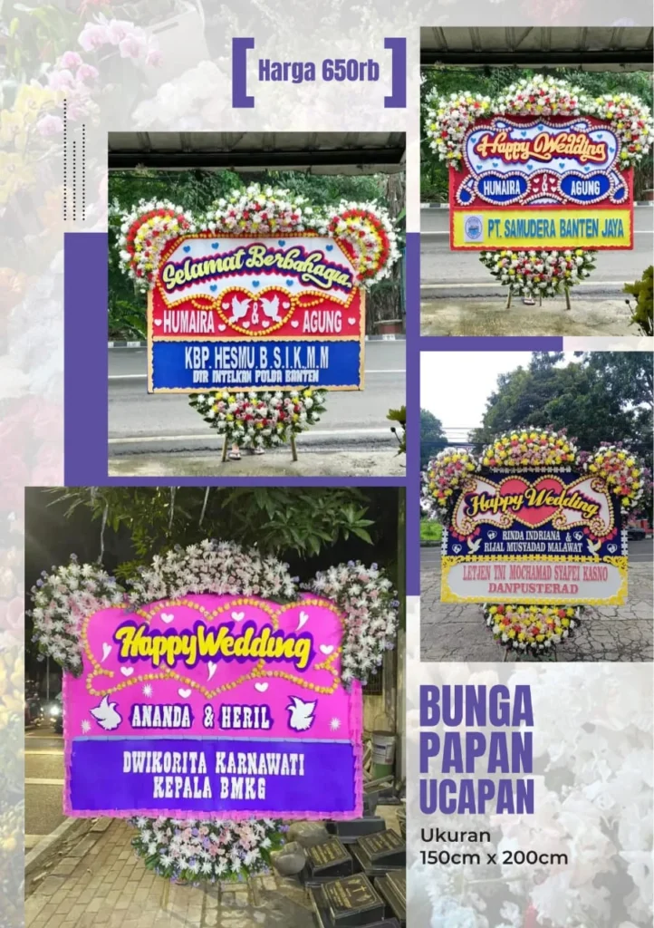 Bunga papan tangerang banten