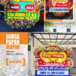 Bunga papan tangerang murah