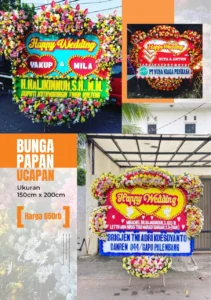 Bunga papan tangerang murah